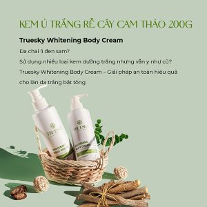 Alternative view of Bigsize - Kem ủ trắng toàn thân chiết xuất rễ cây cam thảo Truesky Whitening Body Cream 200g