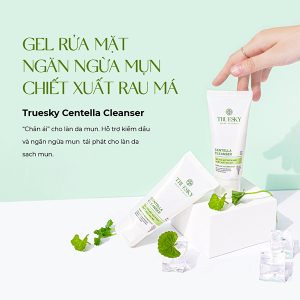 Alternative view of Gel rửa mặt ngăn ngừa mụn chiết xuất rau má Truesky Centella Cleanser 50g