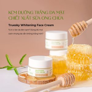 Alternative view of Kem dưỡng trắng da mặt chiết xuất sữa ong chúa Truesky Whitening Face Cream 20g