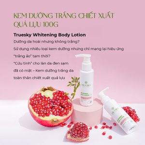 Alternative view of Kem dưỡng trắng da toàn thân chiết xuất lựu Truesky Whitening Body Lotion 100g