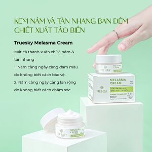 Alternative view of Kem nám và tàn nhang ban đêm chiết xuất tảo biển Truesky Melasma Cream 20g