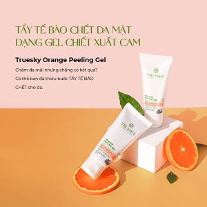 Alternative view of Tẩy tế bào chết da mặt dạng gel chiết xuất cam Truesky Orange Peeling Gel 50g